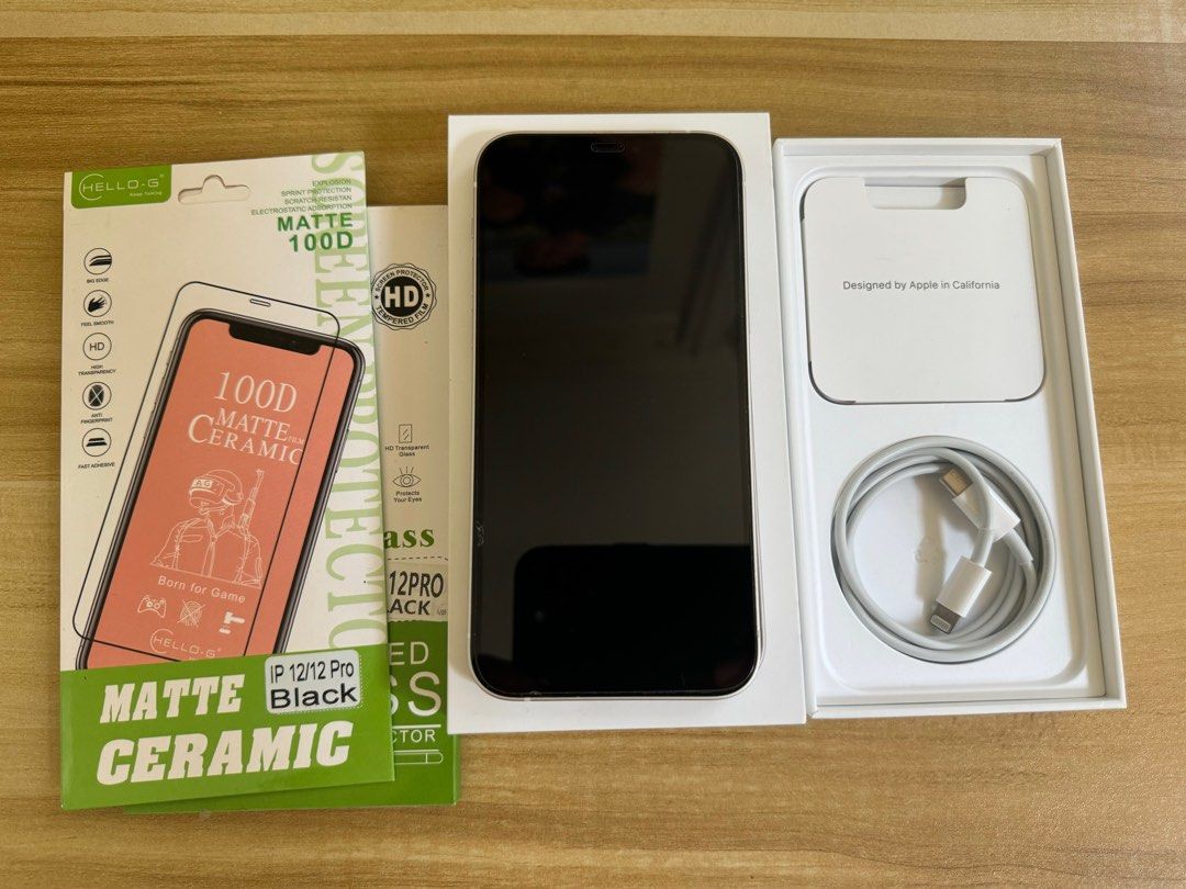 iPhone 12 64gb Smart locked (Category: iPhone 12 Series) located in Paranaque City. Submitted by vin_maye (Listing ID 1284818145, Image 1). Description: Like new iPhone 12 white 64gb smart locked Very smooth, screen protector installed Complete original package with extra screen protectors Face ID, True tone working. 93% Battery health All original parts, never opened/repaired. No issues. Negotiable Meet up: Taguig area Merville area.