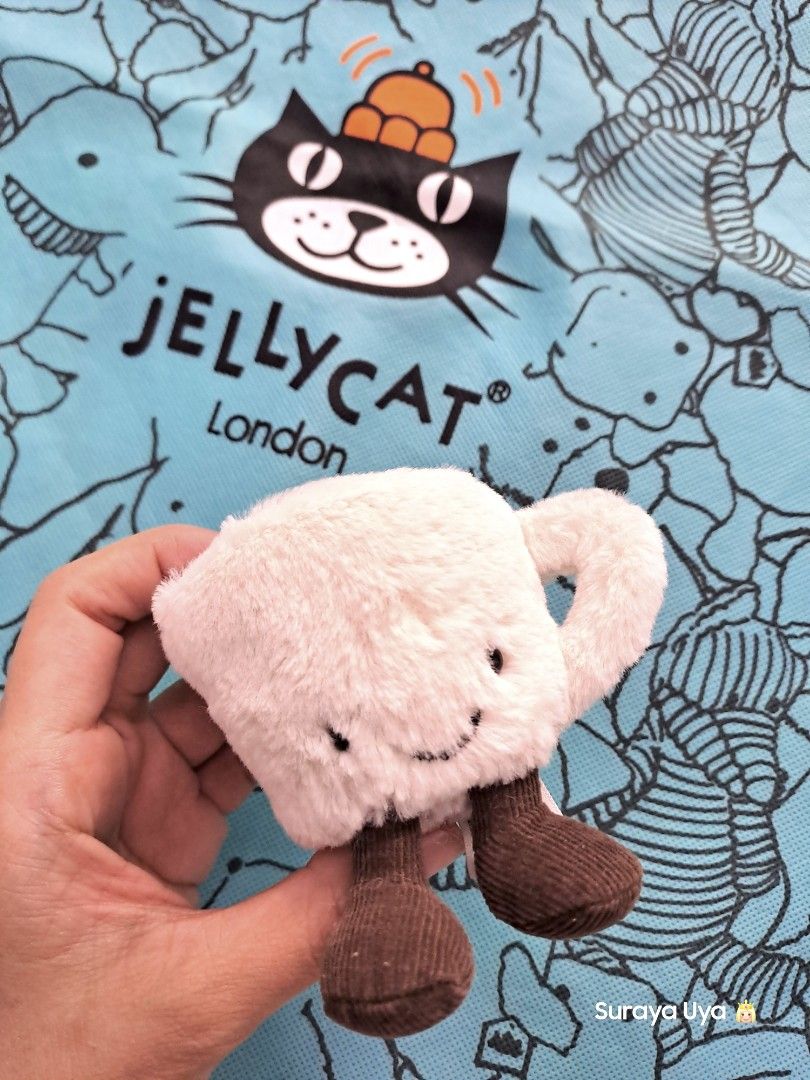 Jellycat espresso cup, Hobbies & Toys, Toys & Games on Carousell