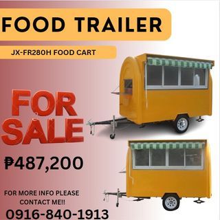 JX-FR280H FOOD CART / TRAILER BRAND NEW AND FREE CUSTOMIZED COLOR