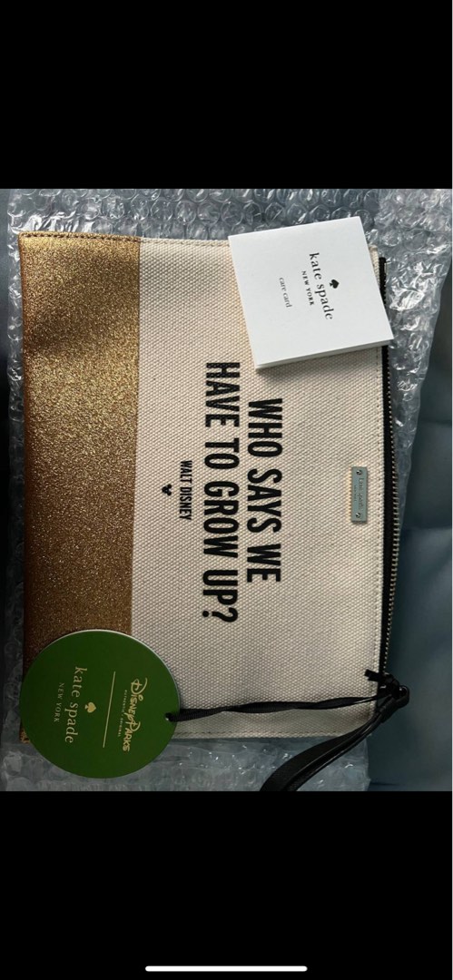 Kate spade online disney quote bags
