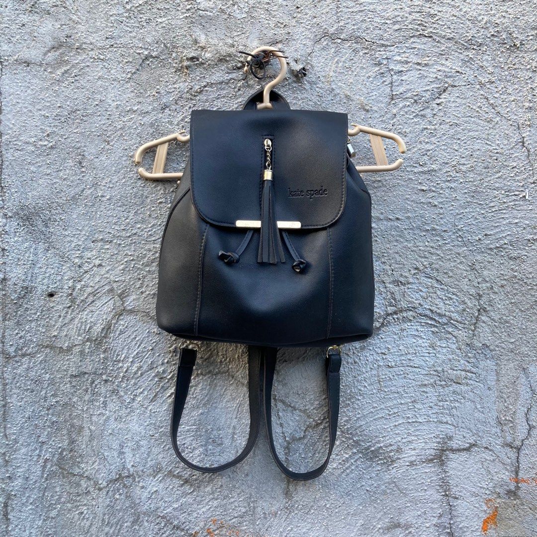 Kate spade leather backpack sale deals