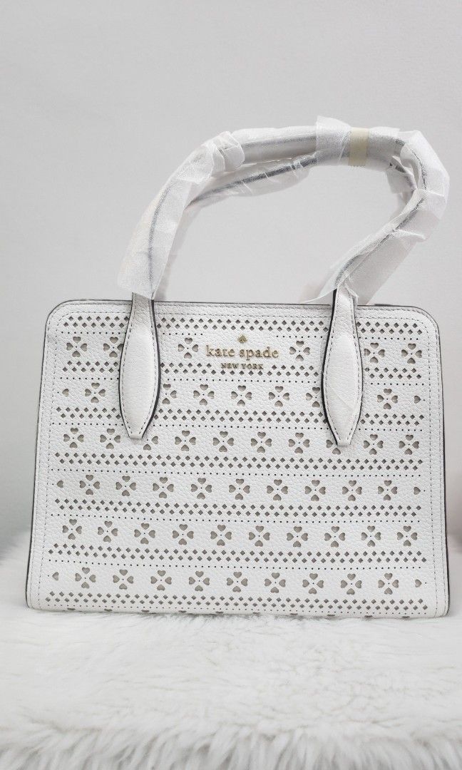 Kate spade rowe perf medium top zip satchel best sale