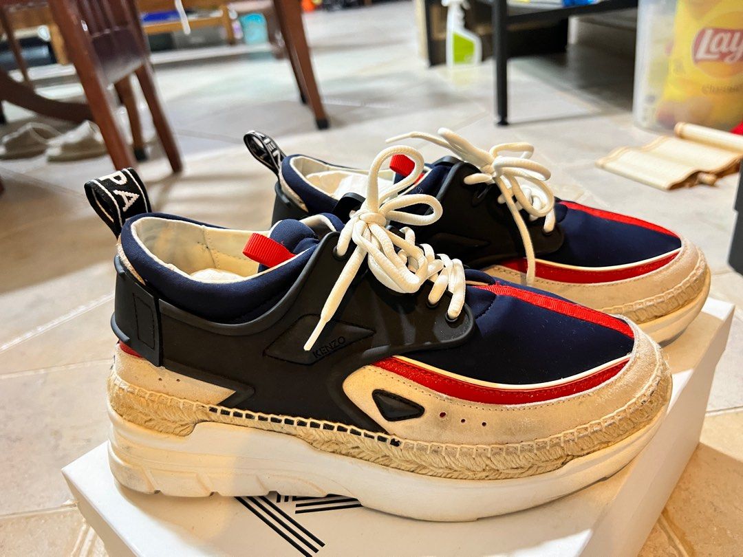 Kenzo espadrille sneakers clearance