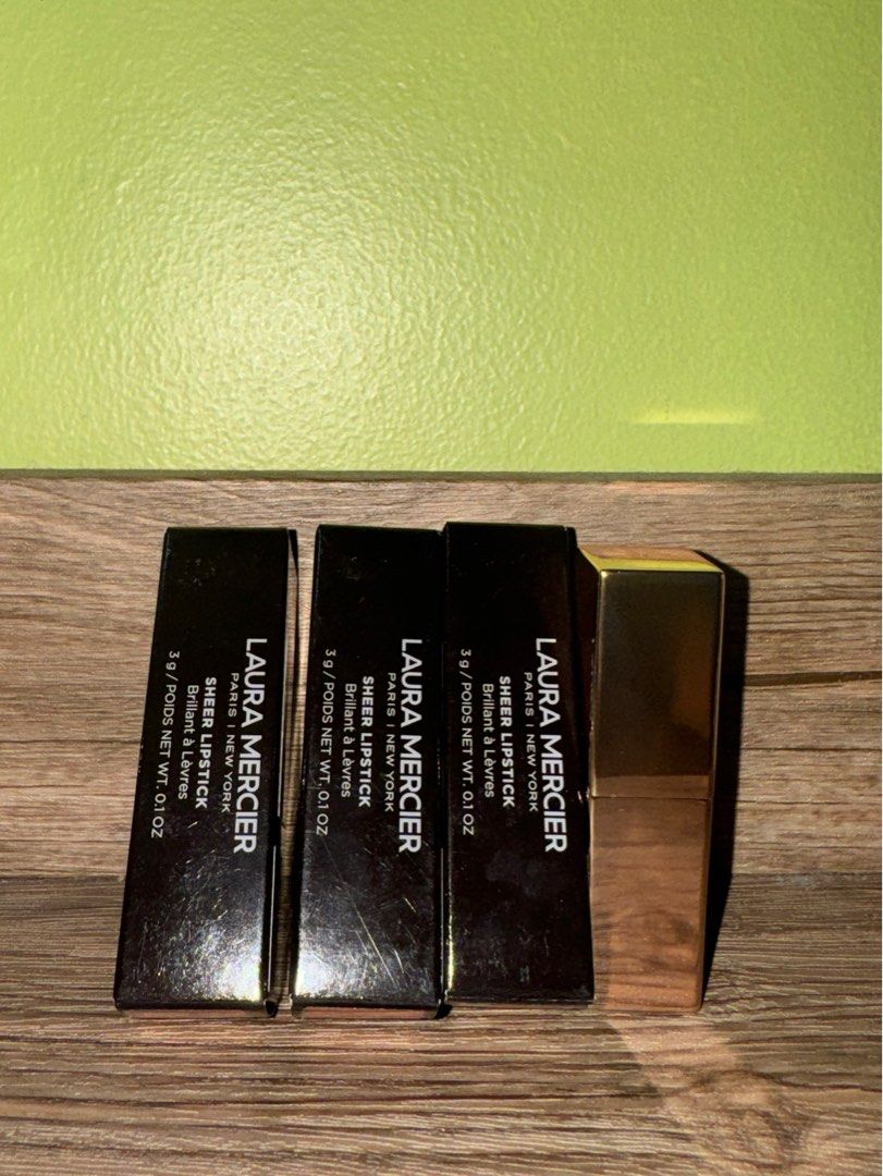 LAURA MERCIER LIPSTICK (Category: Makeup) located in Quezon City. Submitted by unclutter_ (Listing ID 1284870129, Image 1). Description: Shades: Cristal Rose Berry Kiss .