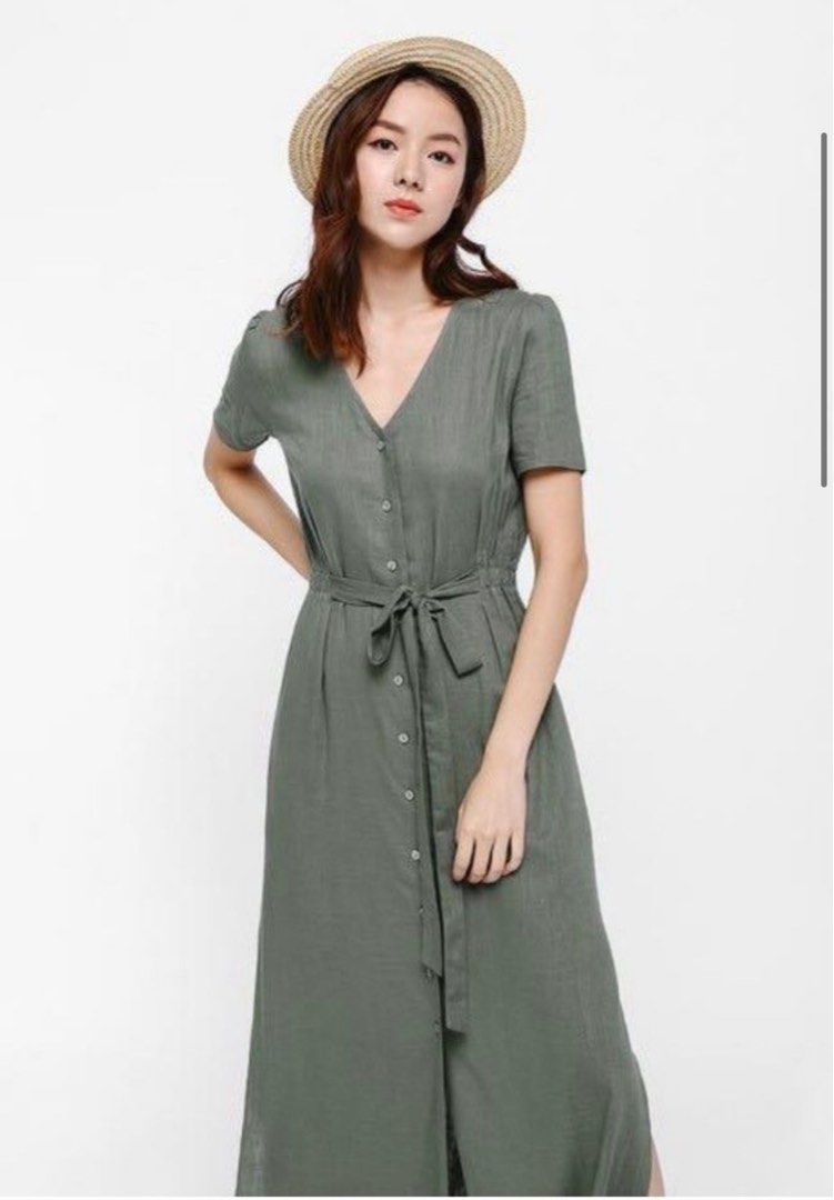 Etteh shirt maxi dress top