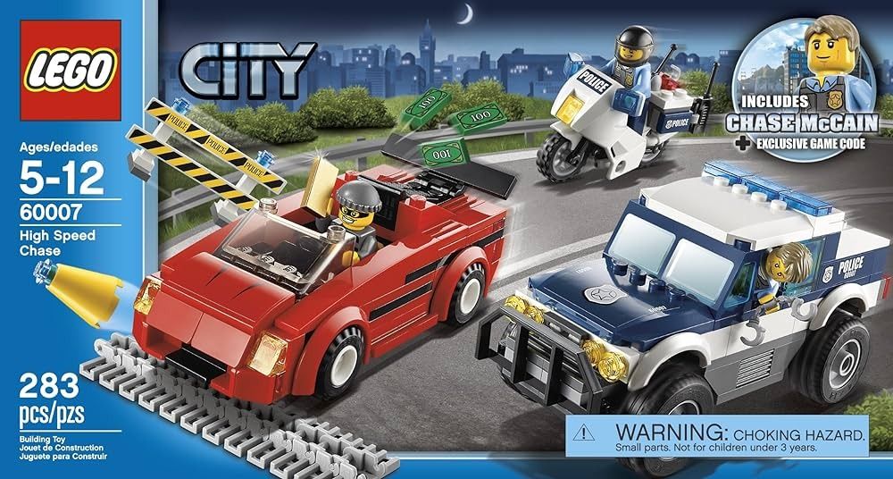 Lego city high speed police chase top