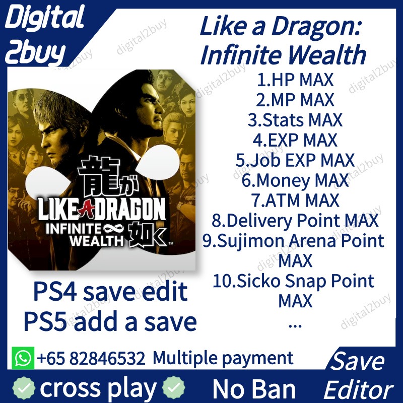 Yakuza Like a Dragon : Infinite Wealth PS5, Video Gaming, Video Games,  PlayStation on Carousell