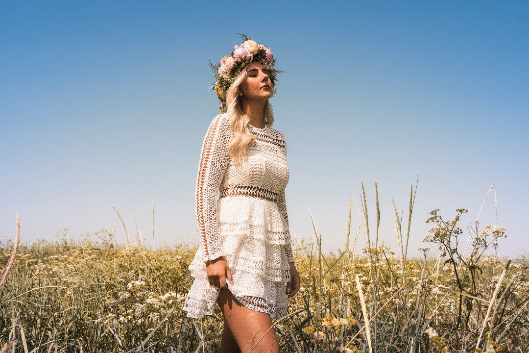 white christmas dresses Tach Clothing