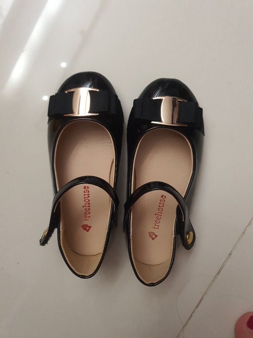 Girls black velcro shoes sale