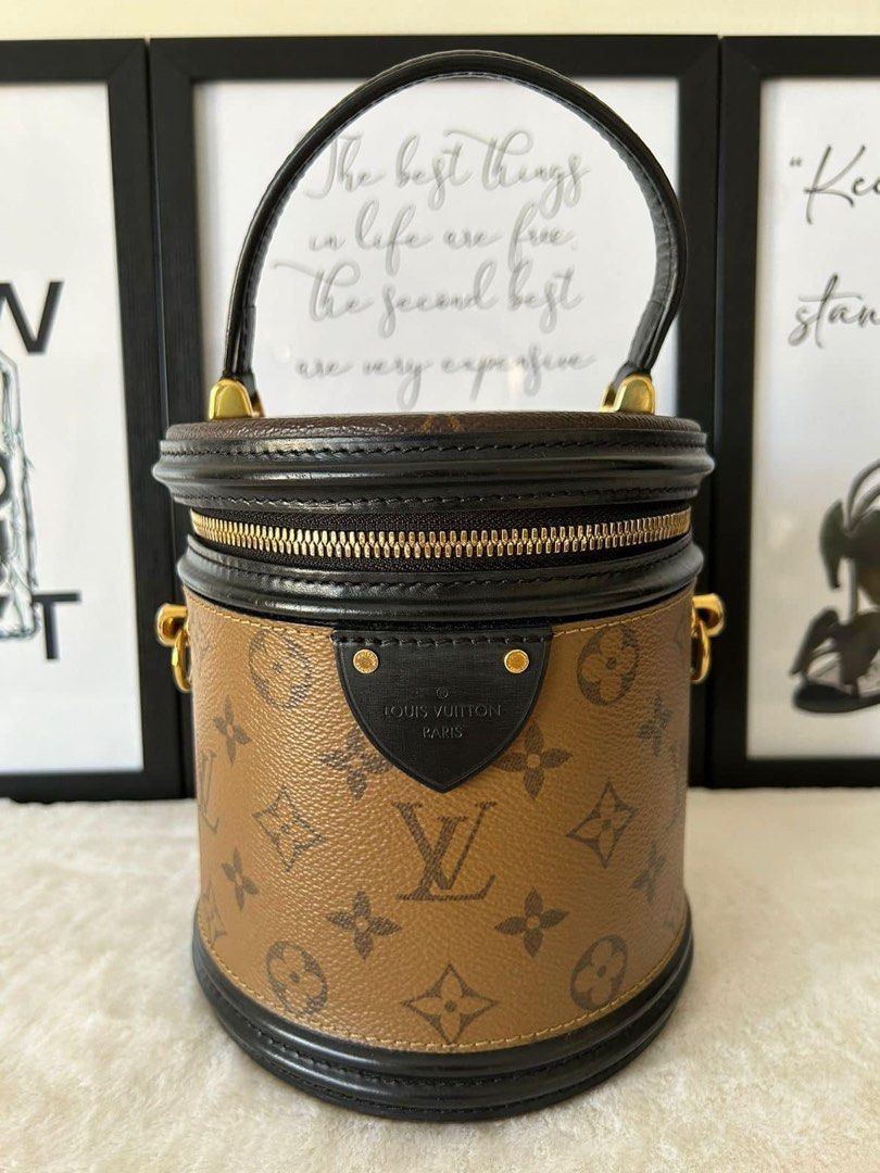 Louis Vuitton Cannes Monogram Reverse Bag (Category: Luxury Bags & Wallets) located in Manila. Submitted by bagislifeshop (Listing ID 1284800436, Image 2). Description: ✅Date code: CA1139 ✅Condition: 9/10 ✅Material: Coated canvas leather ✅Size: 15 X 17 X 15CM ✅Inclusions: Dustbag and strap .