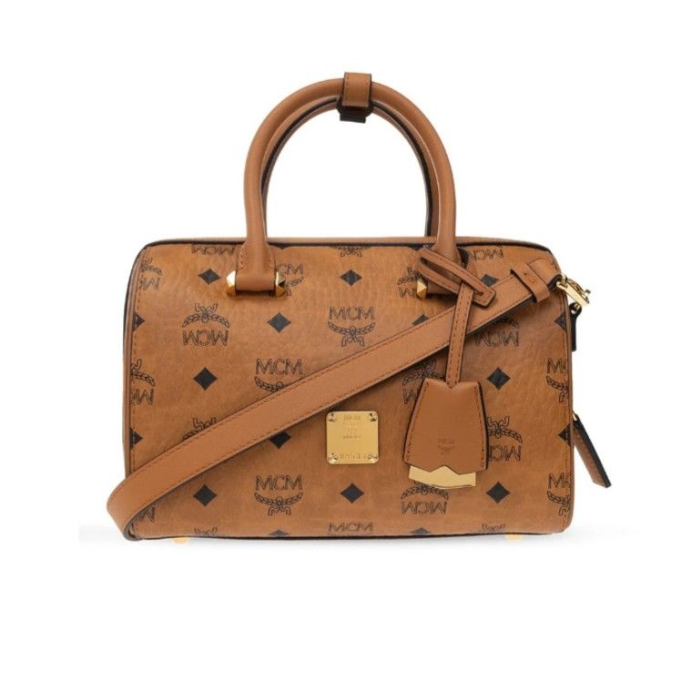 Mcm top shop handle bags