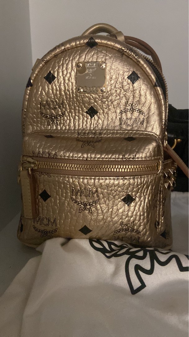 MCM mini backpack