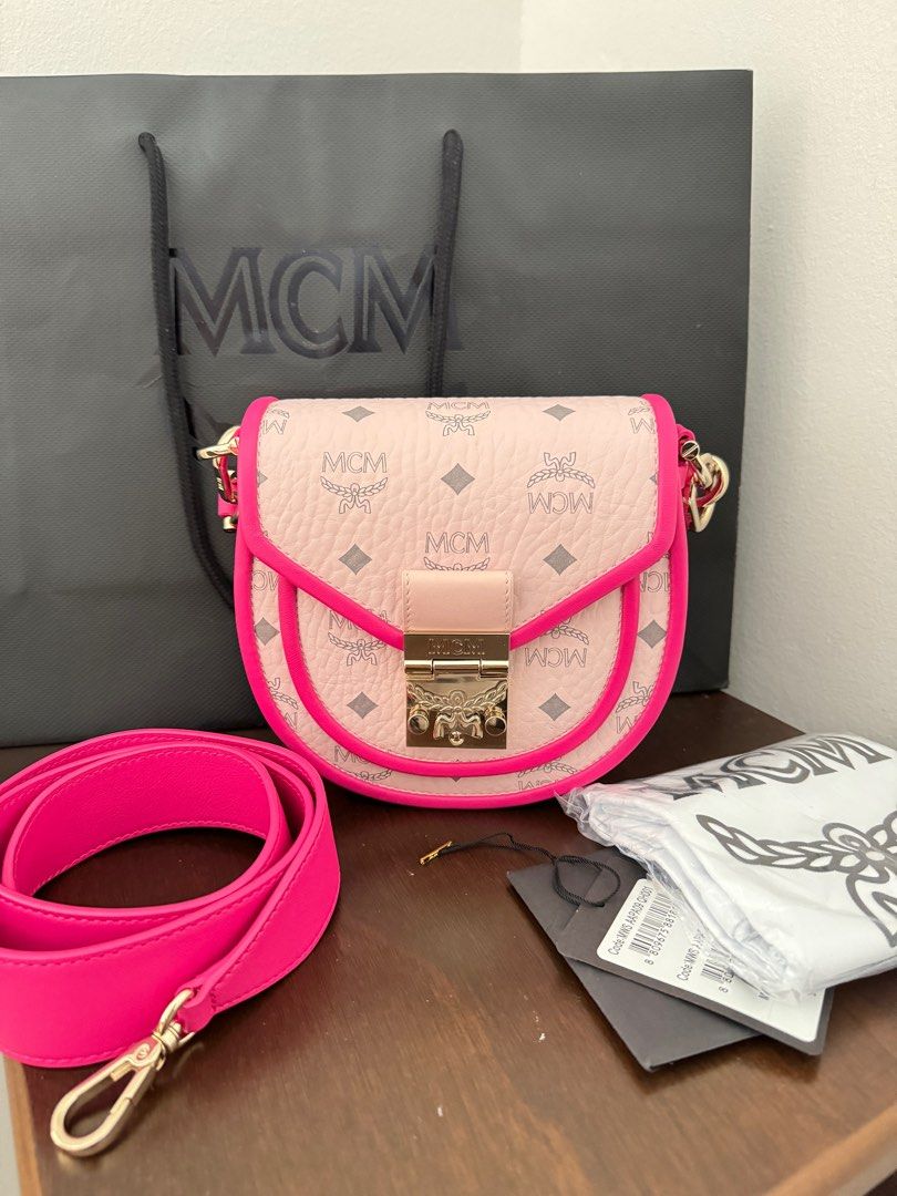 Mcm patricia visetos shoulder bag sale