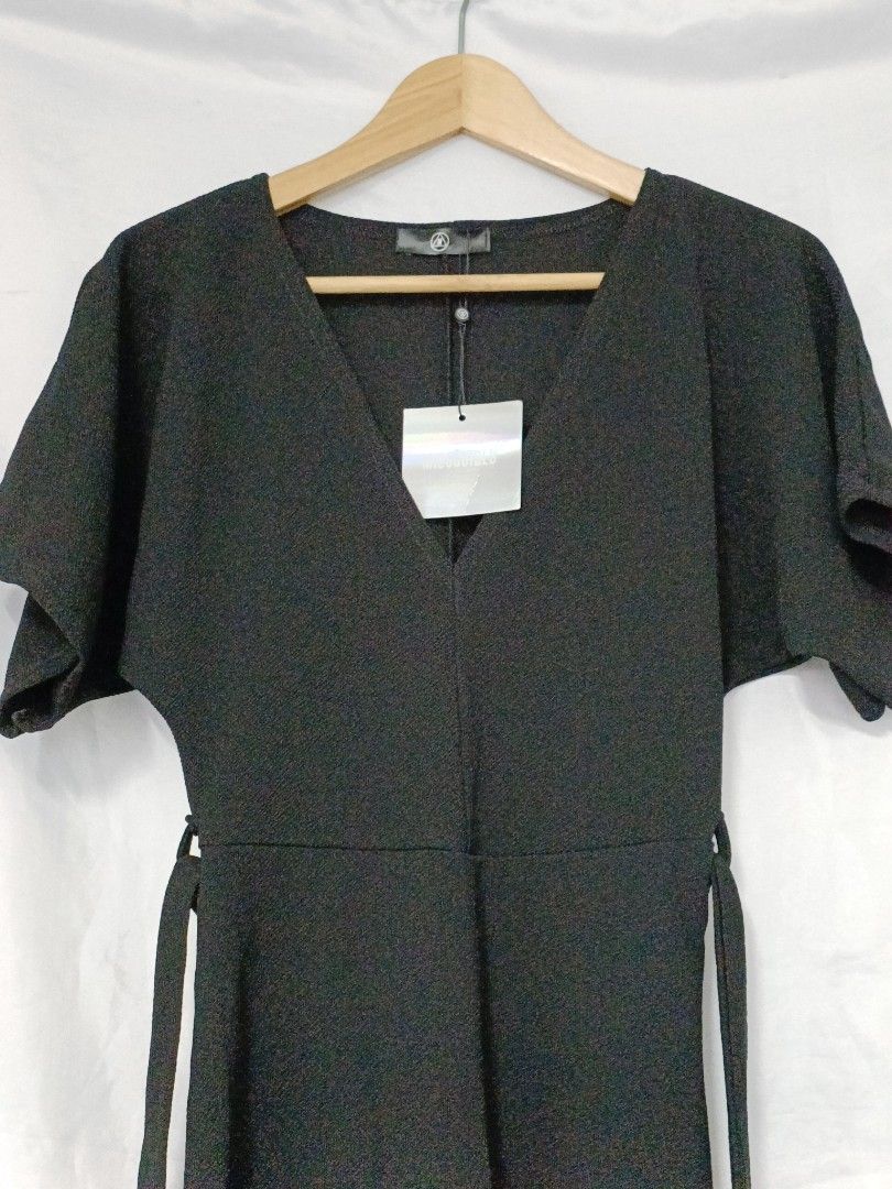 Missguided kimono tie waist dress