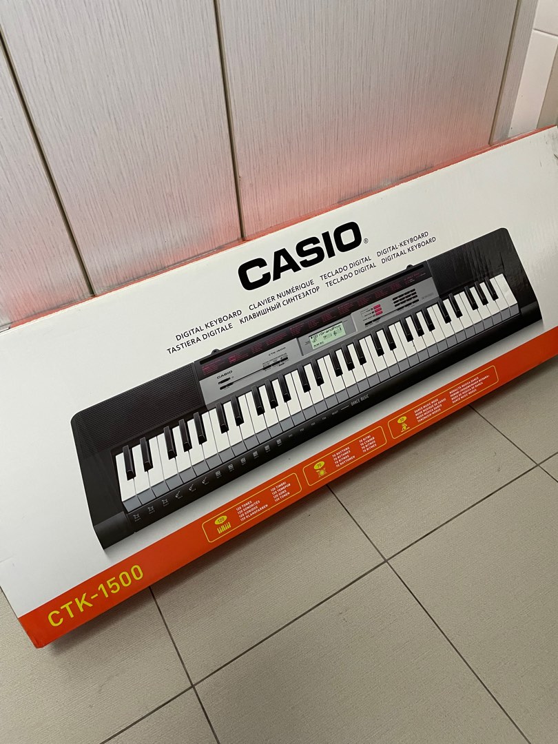 Moving Out Sale Casio CTK 1500 Electronic Keyboard Piano Hobbies