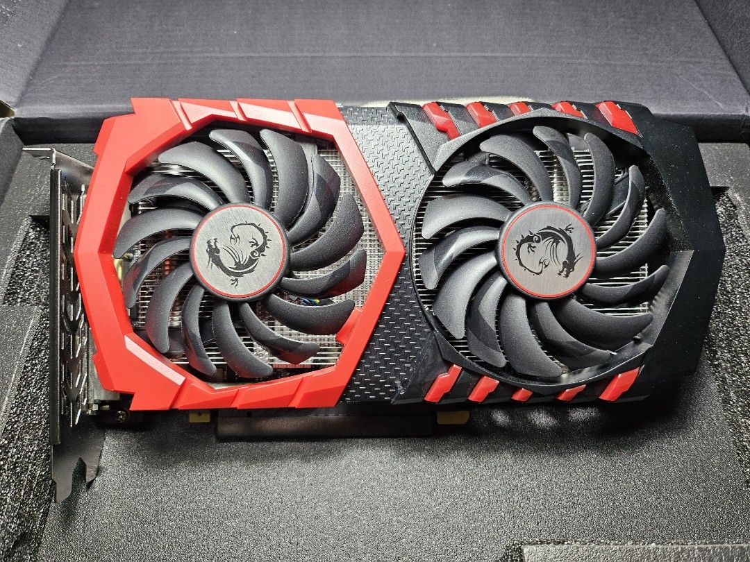 MSI GTX 1050 Ti Gaming X 4G Computers Tech Parts Accessories
