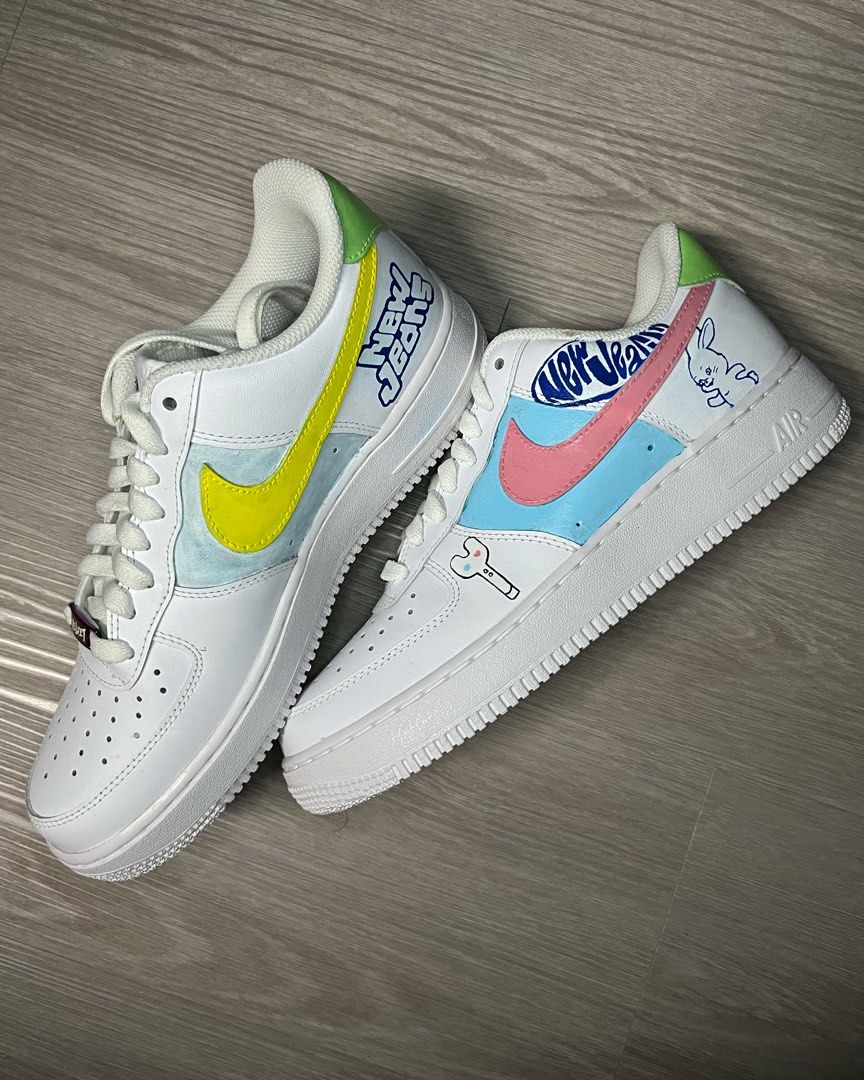 New Jeans x Nike Air Force 1 Customs