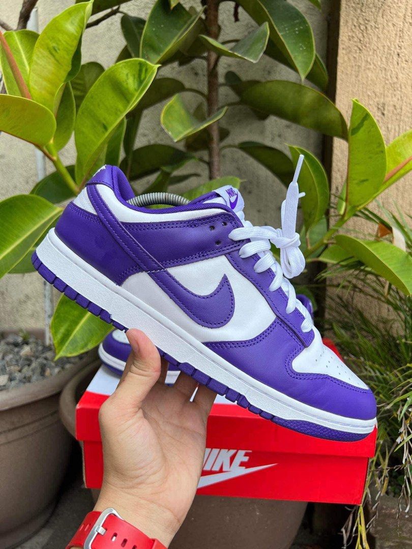 Purple nike dunks men shop