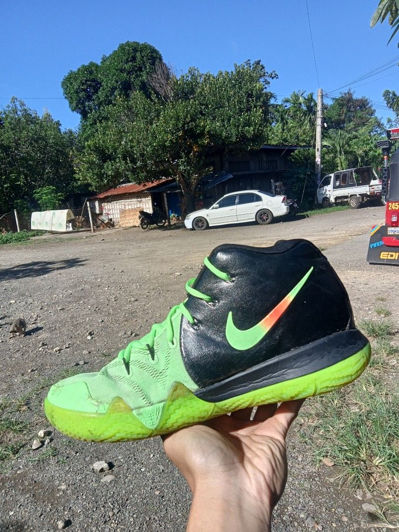 Nike Kyrie 4 Neon Volt Men s Fashion Footwear Sneakers on Carousell