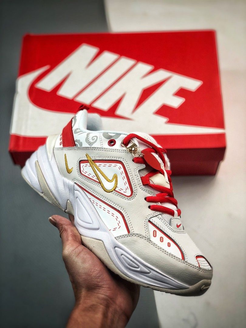 Nike M2K White Red shoes