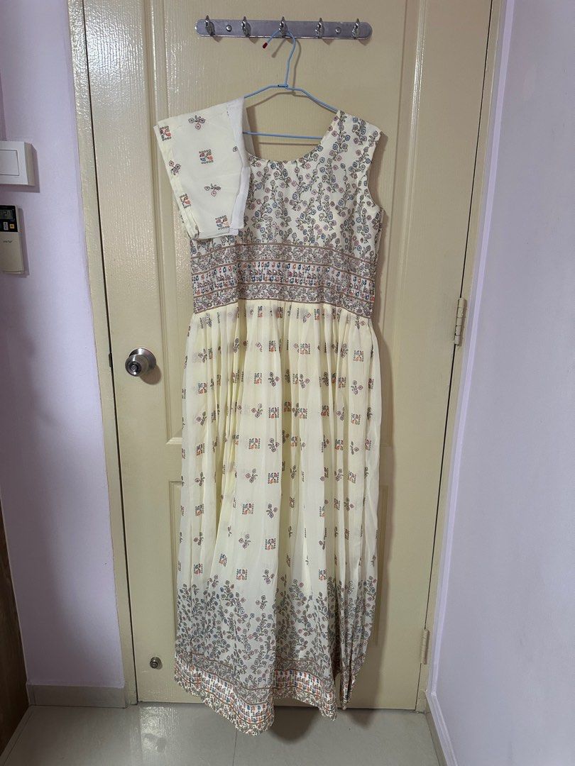 White long salwar outlet