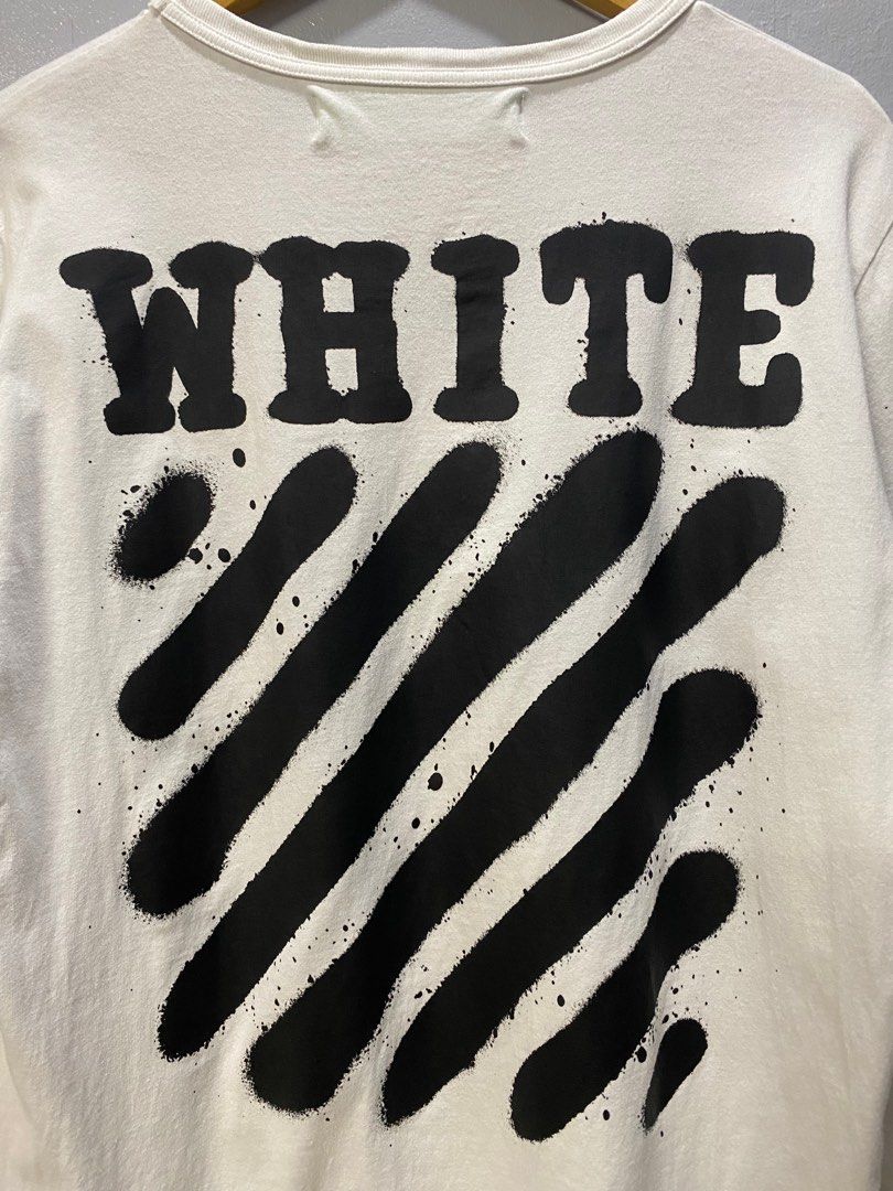 Off white spray clearance paint long sleeve