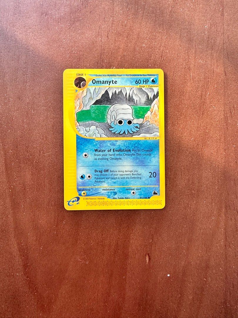 Omanyte 41/144 Uncommon Pokemon Card, Hobbies & Toys, Toys & Games on Carousell Omanyte 41/144 Uncommon Pokemon Card, Hobbies & Toys, Toys & Games on Carousell