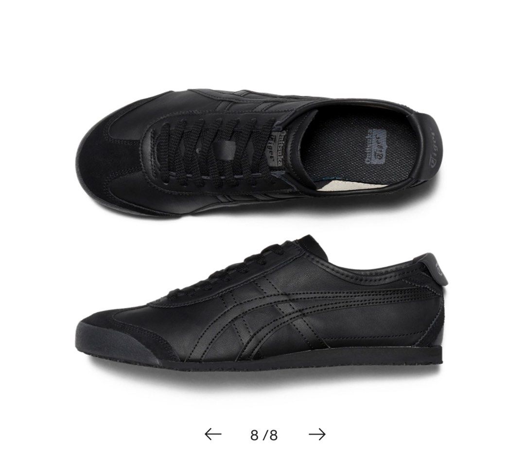 Onitsuka tiger black mexico 66 sales