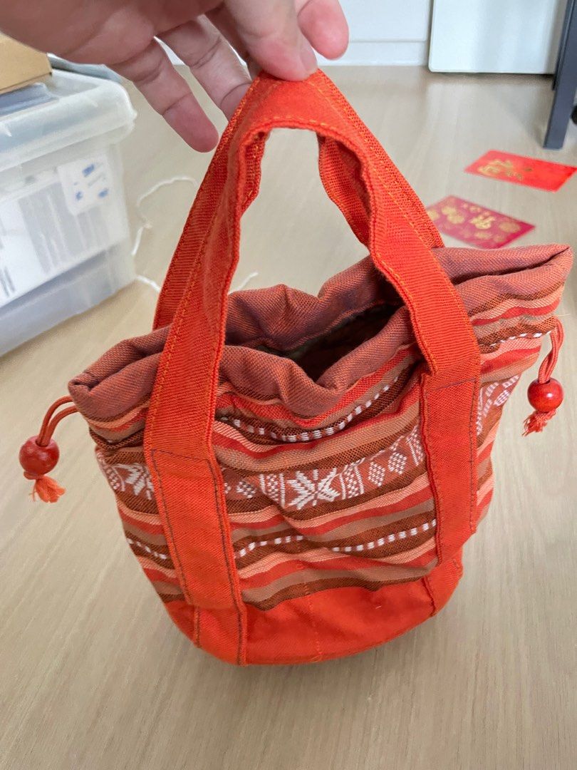 Orange handbag Women s Fashion Bags Wallets Purses Pouches
