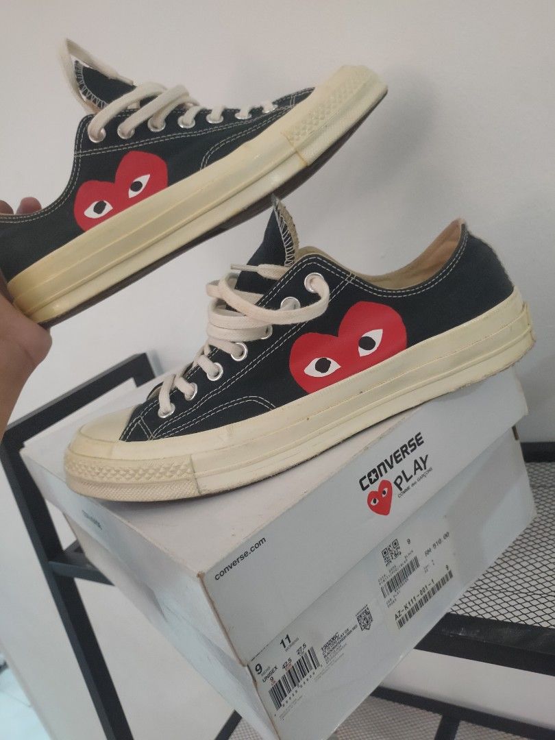 Original converse X cdg low cut black