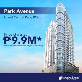 Park west BGC 1br rent to own condo in BGC 1br