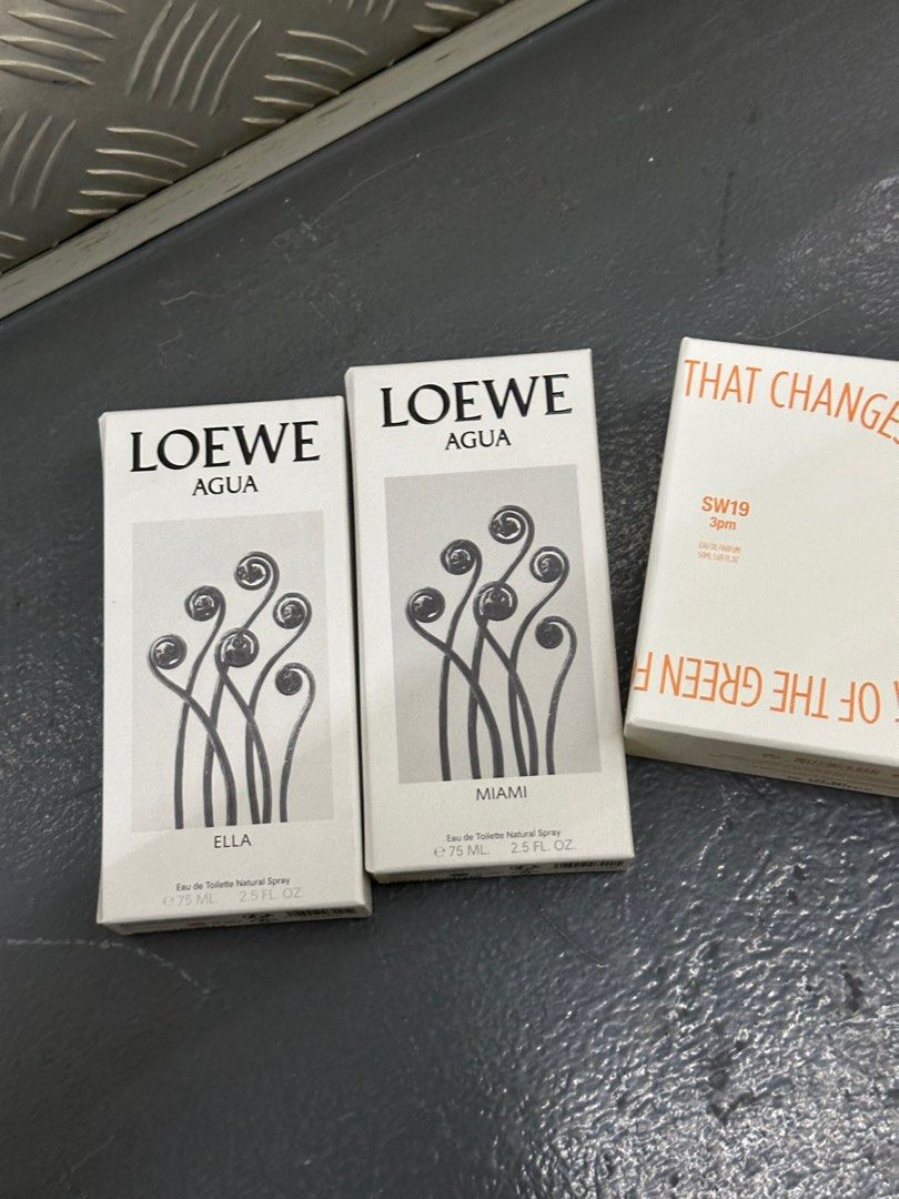 Perfume Empty Box (Loewe, Tamburins, SW19) (Category: Accessory Holder, Box & Organizers) located in Quezon City. Submitted by declutterwithjoey (Listing ID 1284870222, Image 3). Description: Perfume empty boxes for sale Authentic. No issues 📍Mckinley Hill, Taguig Meetups: Venice Grand Canal Mall Shipping: Lalamove/Grab, J&T/Gogoexpress 💸 Payment Channel ✅gcash ✅maya ✅bank transfer ❌COD.