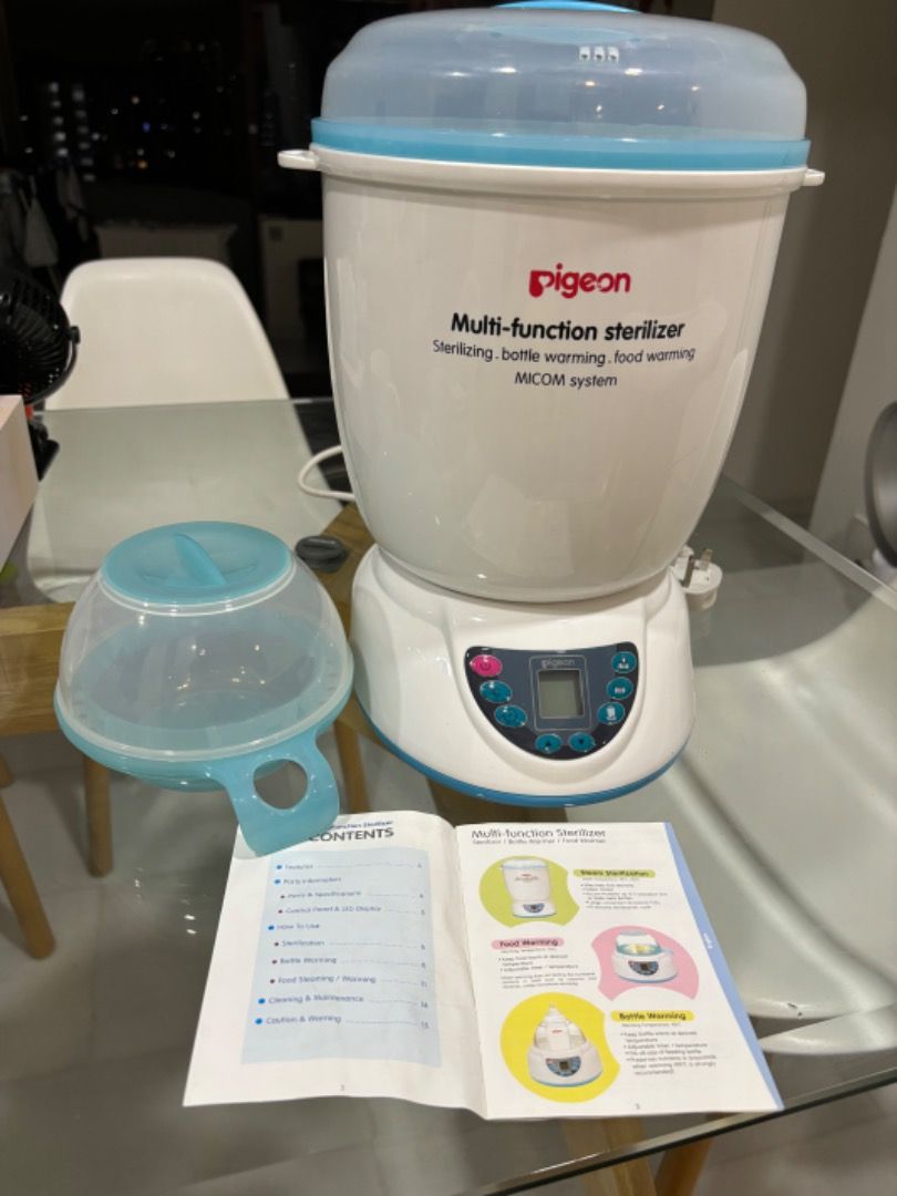 Pigeon Multi function Sterilizer Babies Kids Nursing Feeding