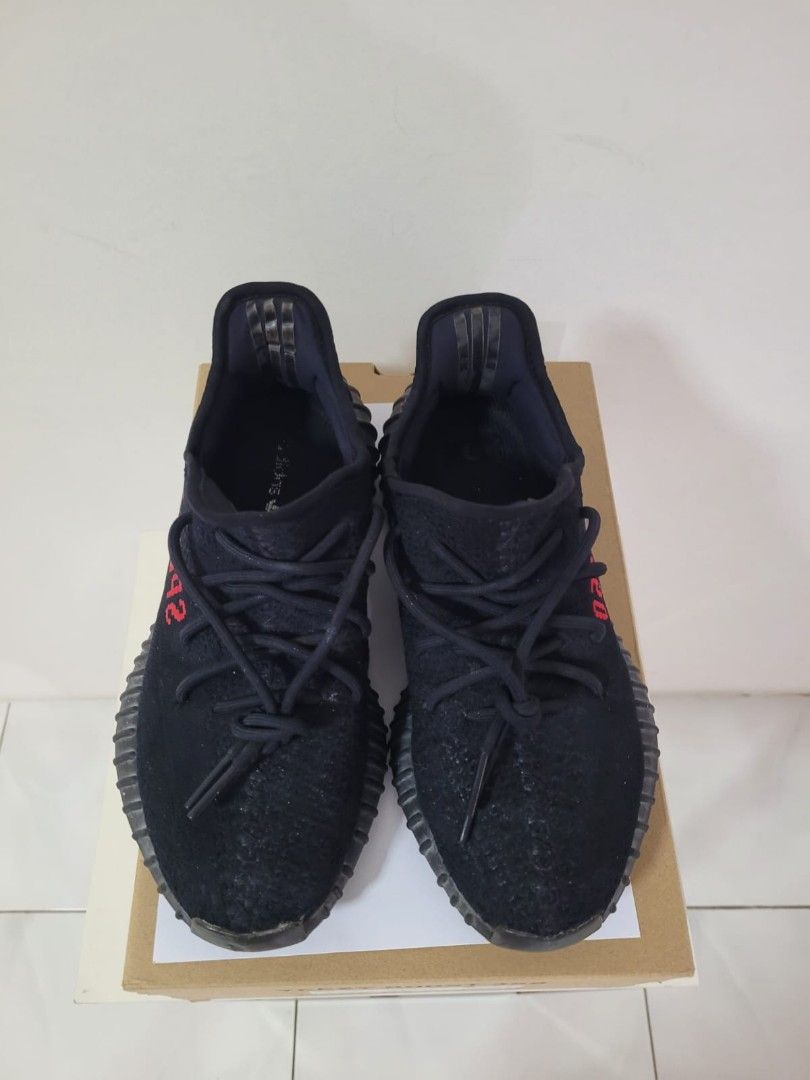 Preloved Adidas Yeezy Boost 350 v2 Bred Sneaker Men s Fashion