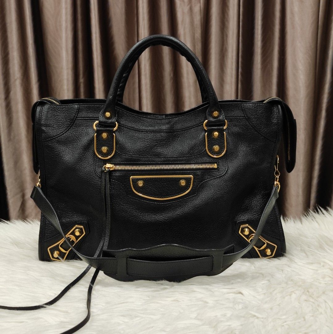 Balenciaga metallic sales edge medium