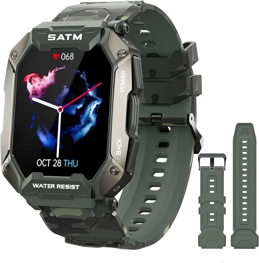 Smart watch ip68 waterproof 5atm deals