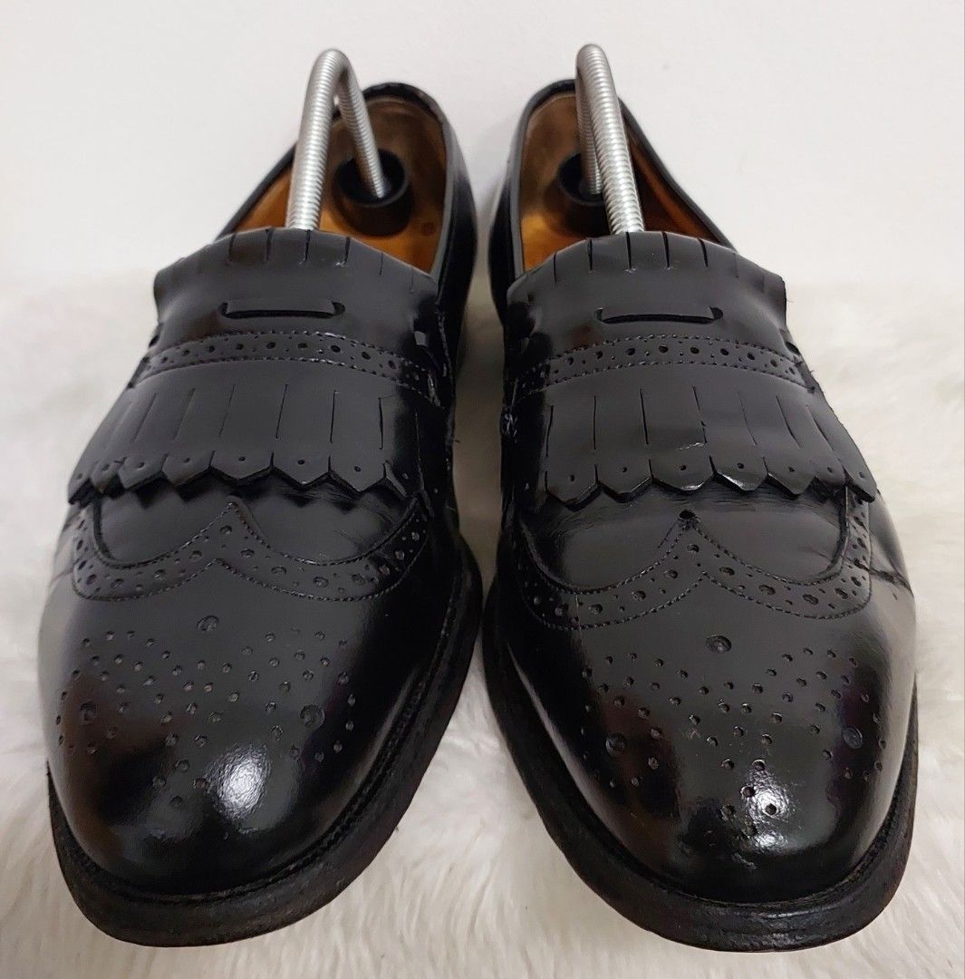 QuickCash JOHNSTON MURPHY OPTIMA BROGUE WINGTIP TASSEL SLIP ON