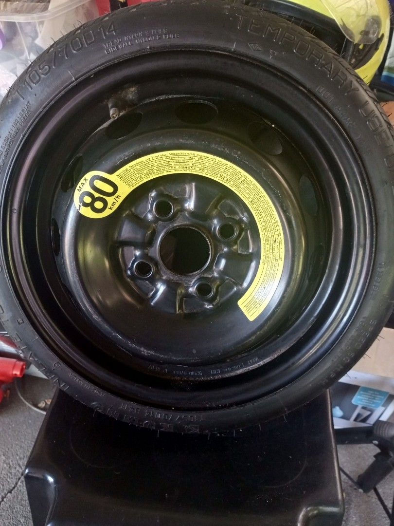 Rare PCD 101.6 Donut Tire, Car Parts & Accessories, Mags and Tires on Carousell