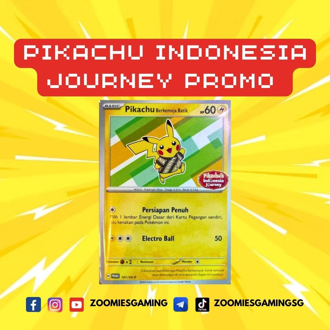 gem pokemon cards SEALED INDONESIAN Fanfare Perayaan - 374-S-P