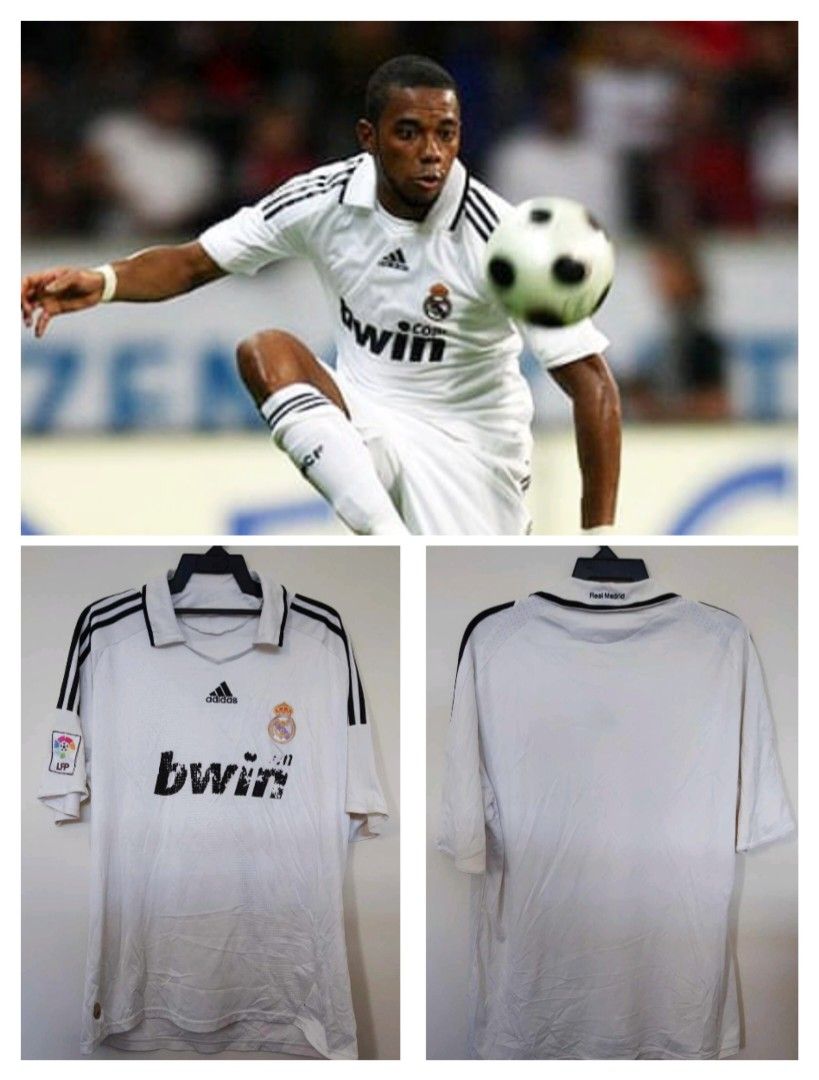 REAL MADRID 2008 2009 HOME FOOTBALL SHIRT SOCCER JERSEY ADIDAS