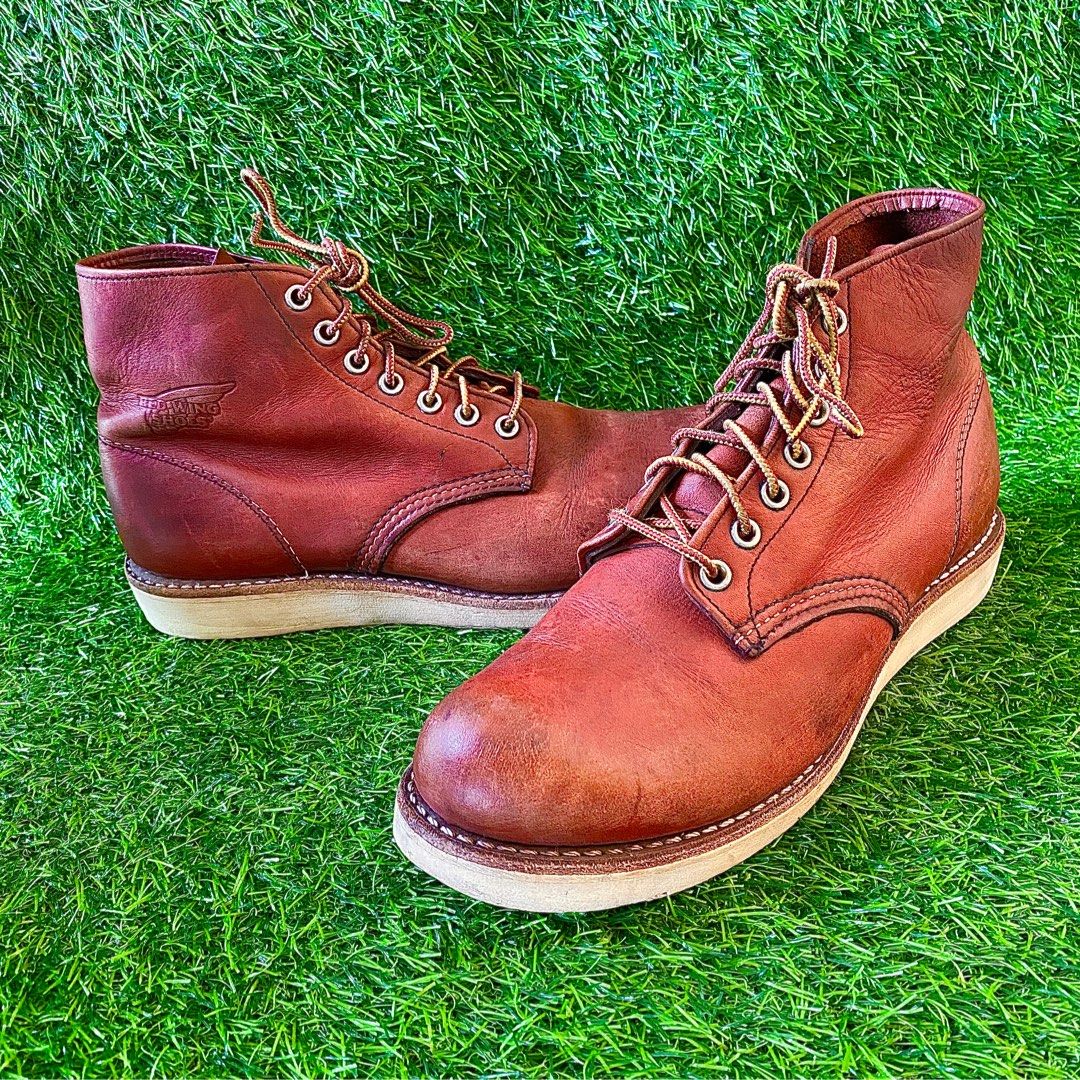 Red Wing Heritage 9105 Classic Round Toe Size 6.5UK Men s Fashion