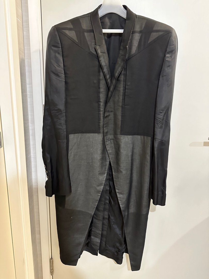 Rick Owens SS22 Jumbo Tatlin Coat, Men's Fashion, Coats, Jackets