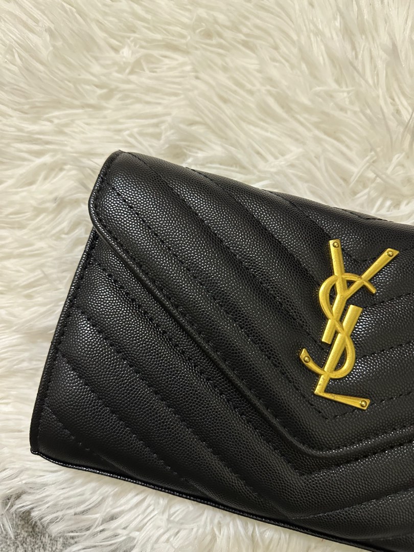 Saint Laurent YSL Large Wallet On Chain WOC Women s Fashion Bags