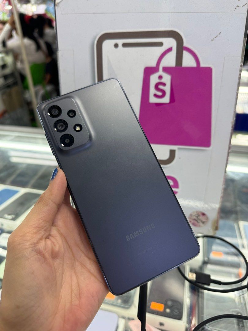 samsung a73 5g 6/128gb 2ndhand (Category: Samsung) located in Cainta. Submitted by vine_gadget_shop (Listing ID 1284875374, Image 1). Description: samsung a73 5g 6/128gb 2ndhand openline pick up store greenhills shopping center we accept trade in we accepy credit card and ggives installment we do cod and door to door we ship nationwide for fast transaction call 09277368323 look for vine visit my fb page .