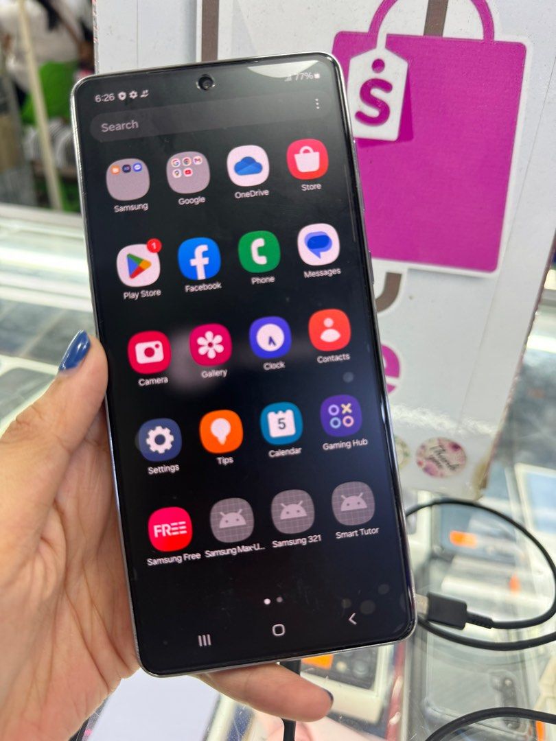 samsung a73 5g 6/128gb 2ndhand (Category: Samsung) located in Cainta. Submitted by vine_gadget_shop (Listing ID 1284875374, Image 3). Description: samsung a73 5g 6/128gb 2ndhand openline pick up store greenhills shopping center we accept trade in we accepy credit card and ggives installment we do cod and door to door we ship nationwide for fast transaction call 09277368323 look for vine visit my fb page .