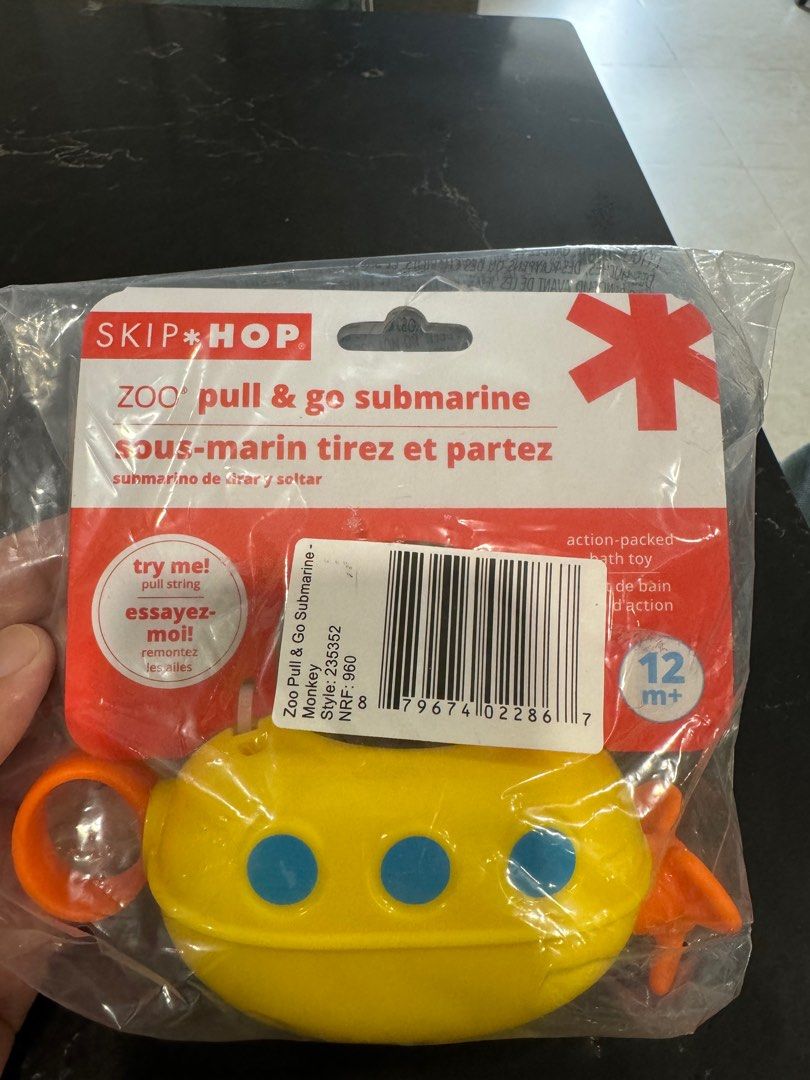 Skip hop pull and go submarine on sale
