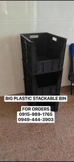 Stackable Crates Black