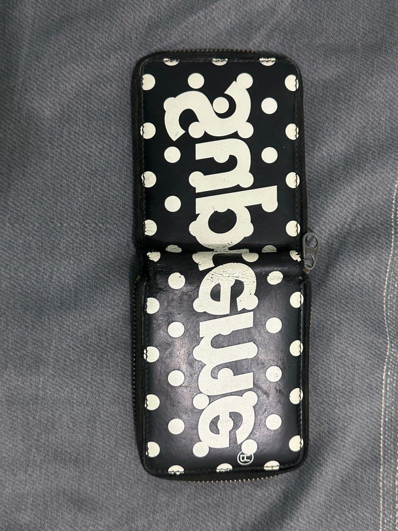 Supreme x cdg wallet sale