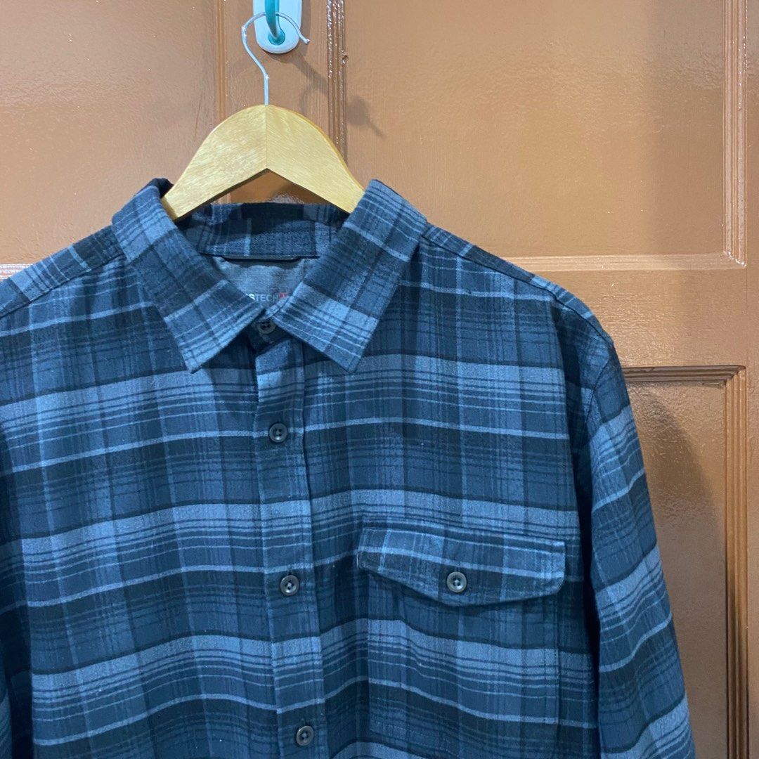 Swiss tech top flannel jacket