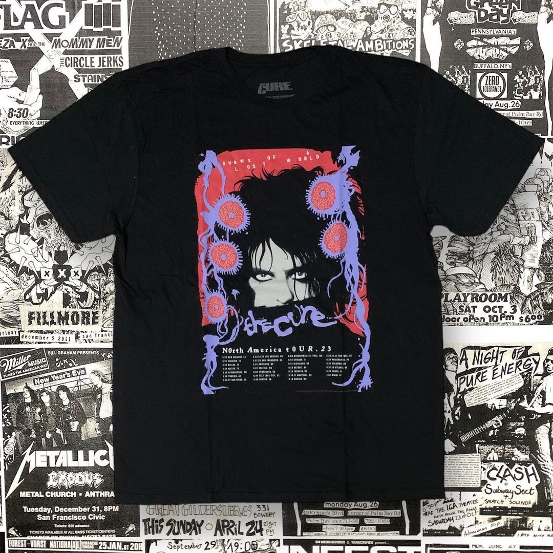 THE CURE NORTH AMERICA TOUR, Musik & Media, Aksesoris di Carousell